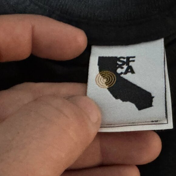 Size XL Born and Raised Black Soft Western Addition Graphic Crew Neck T-Shirt - Picture 6 of 6